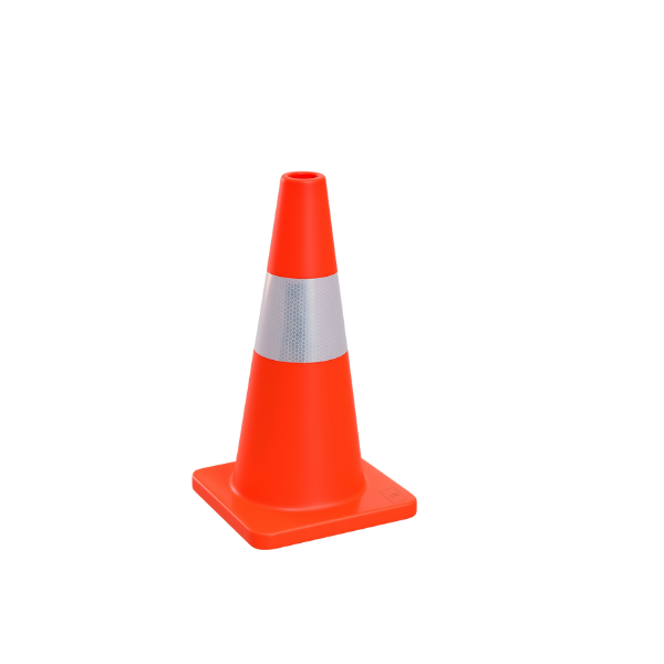 Cono base naranja 45cm - Imagen 2