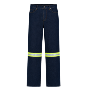 Pantalón de mezclilla con reflejante